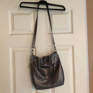 Silver Michael Kors bag